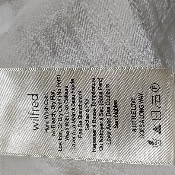 Aritzia Wilfred Blayze Crop Leaf Oak Chene - Picture 11 of 12